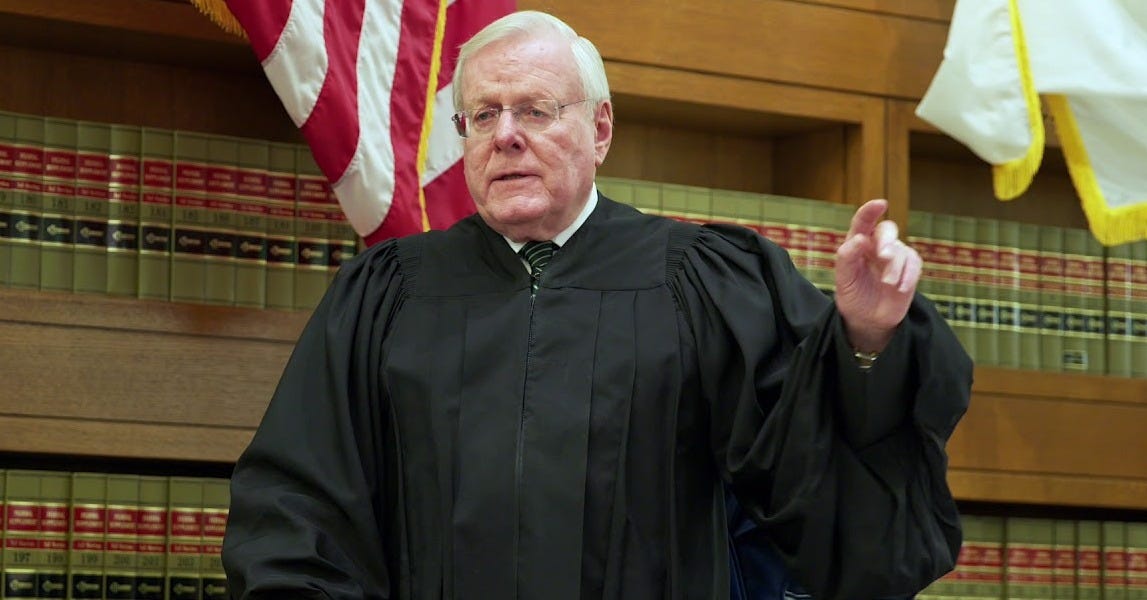 Judge William Young: Judge's Charges