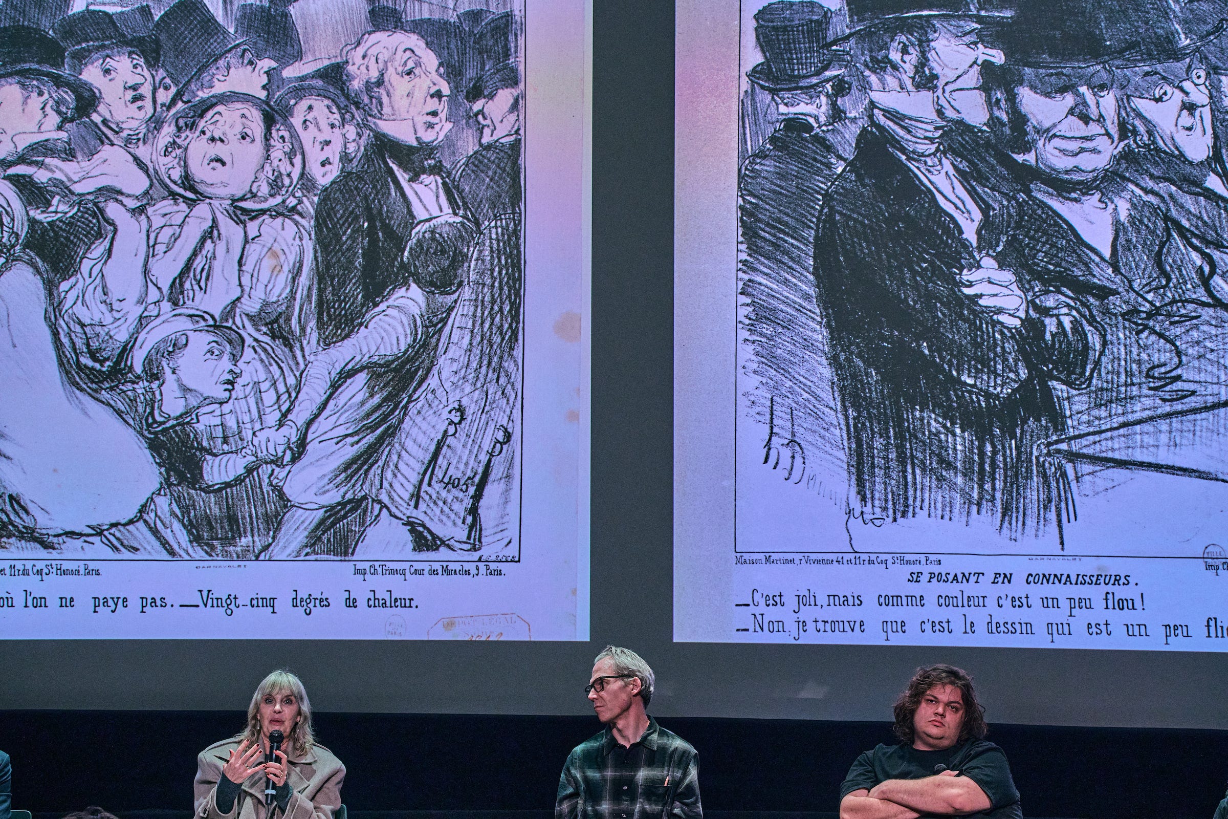 ArtCenter panel on art criticism - by Grant Tyler