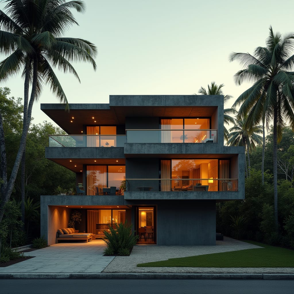 Stacked Garden House