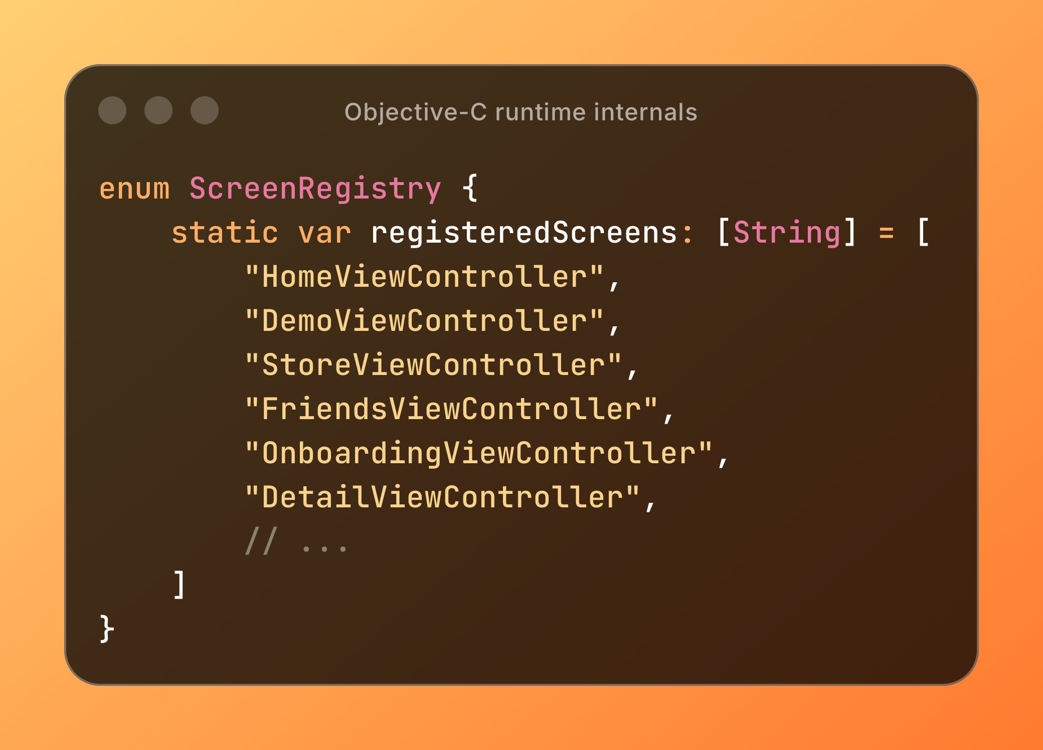 Ancient Secrets of the Objective-C Runtime