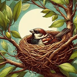 Notes from the Sparrow's Nest logo