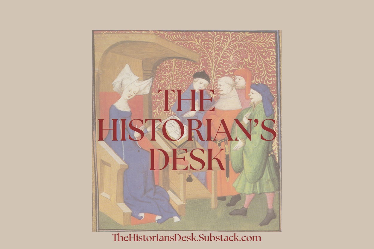 The Historian's Desk | Dr Lacey Bonar Hull | Substack