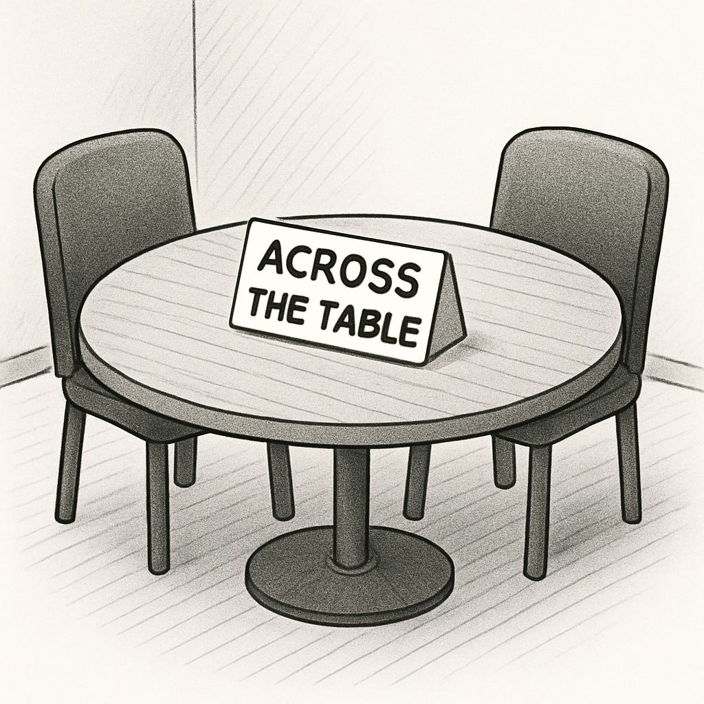 Across the Table by Joe Perry