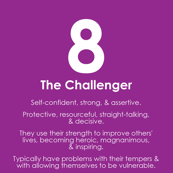 Enneagram Eight: The Challenger | Grace Church Noblesville | Grace Church  Noblesville