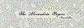The Alexandria Papers: Poetry, Memoir, Stories, & More