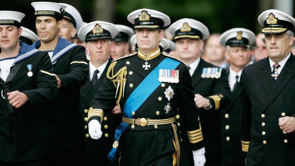Andrew to be stripped of naval title, says UK defence secretary ...