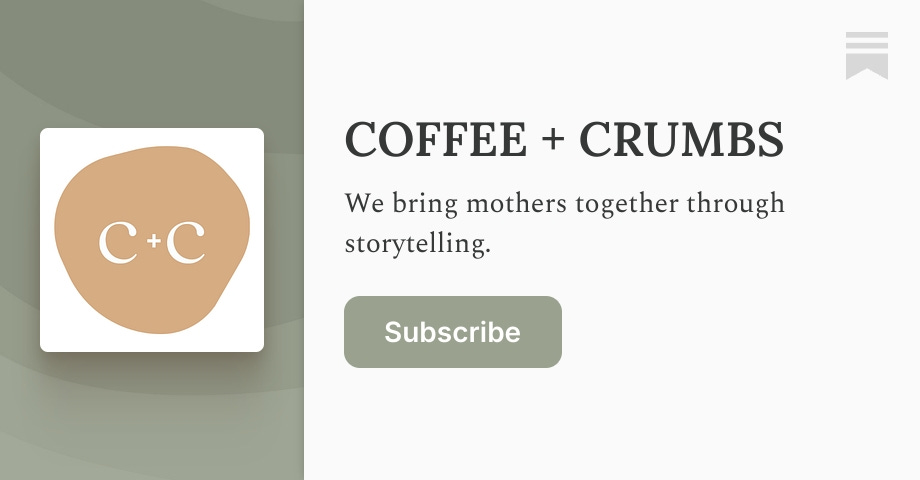 COFFEE + CRUMBS | Substack
