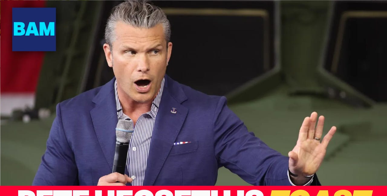 Pete Hegseth Is Toast