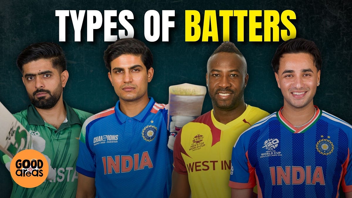 The types of T20 batters – by Jarrod Kimber