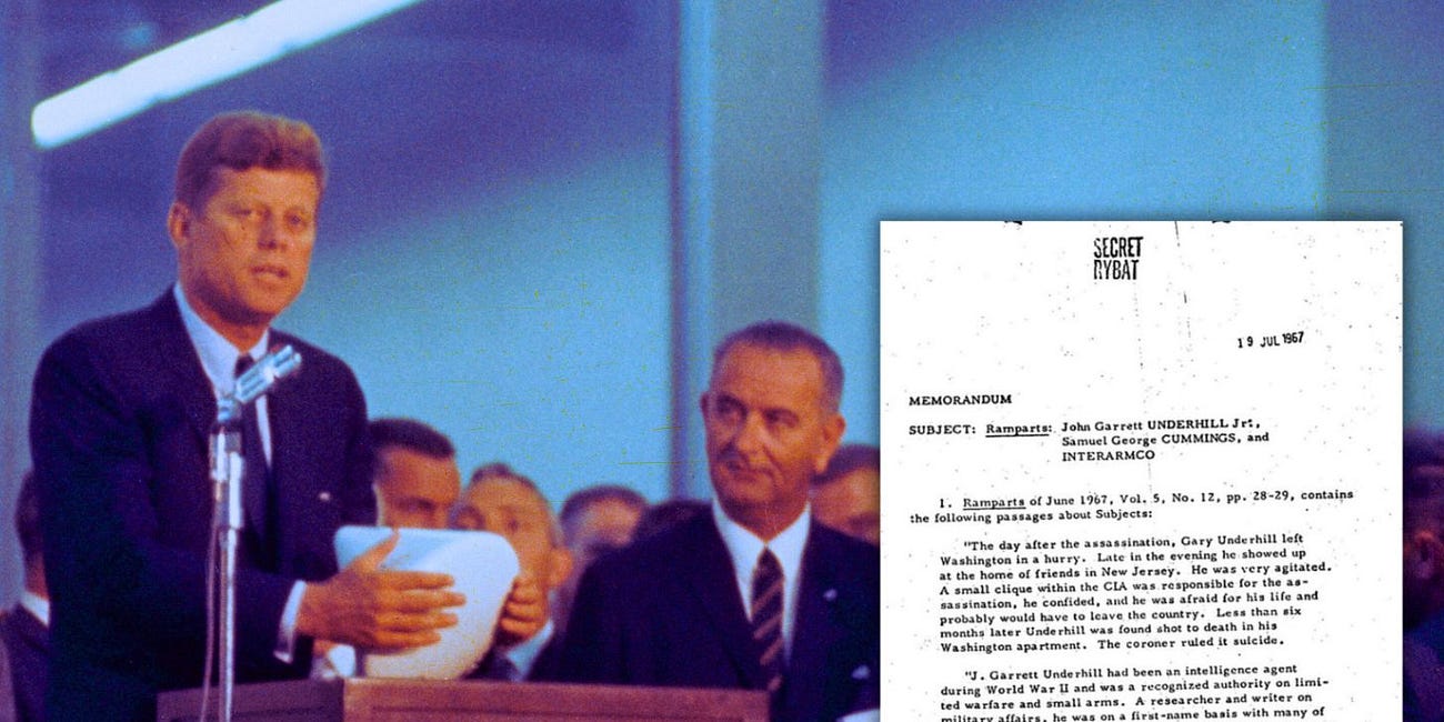 'Small Clique Within the CIA Was Responsible for the Assassination': JFK Files