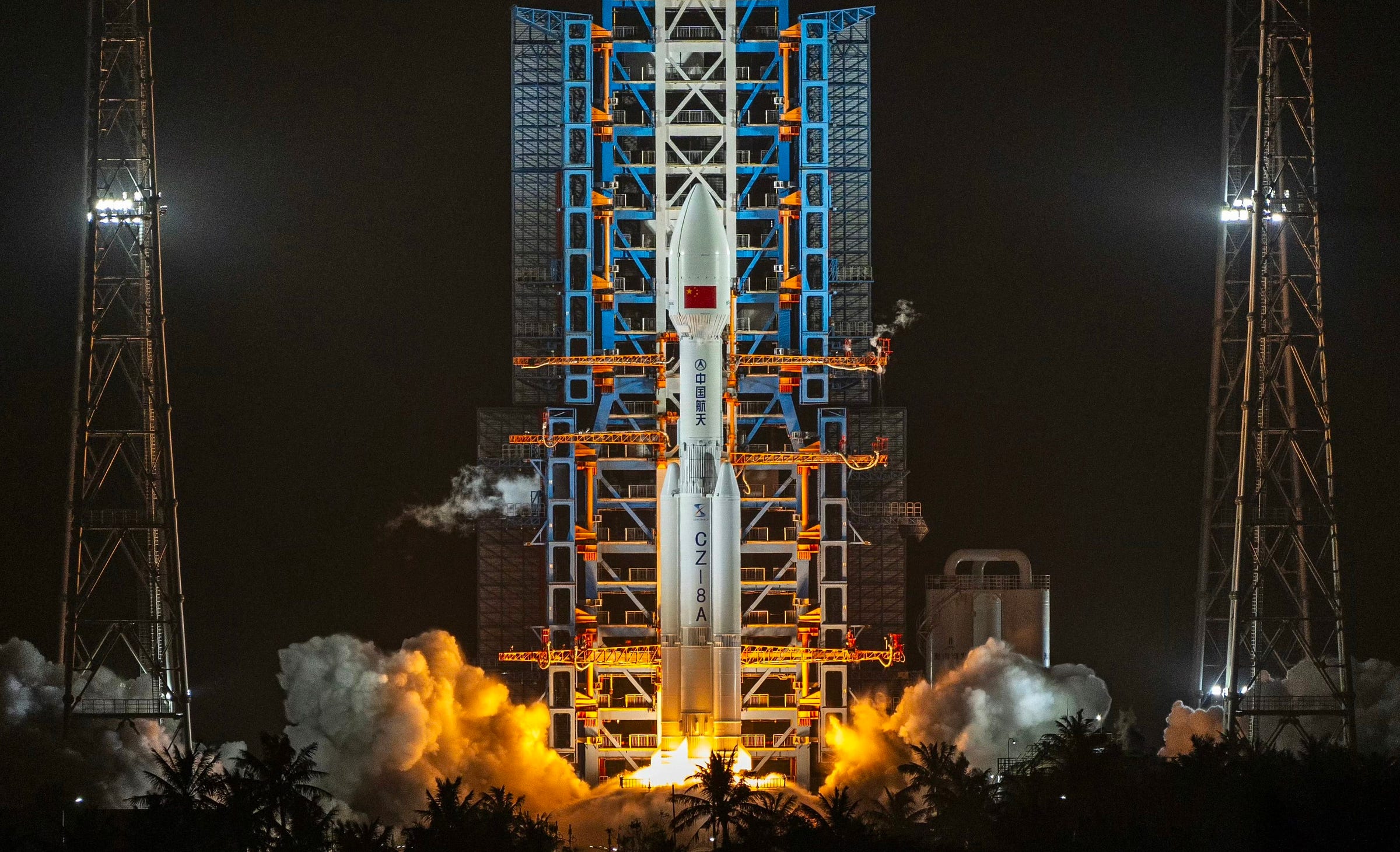 The Long March 8A Y9 vehicle lifting off from the Wenchang Commercial Space Launch Site on July 5th 2026.