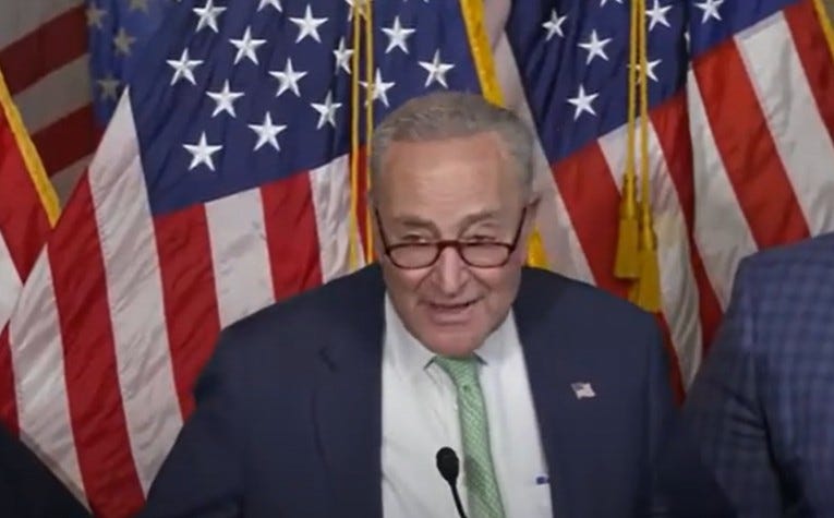 House Democrats Are Right To Demand That Schumer Shut Down The Government