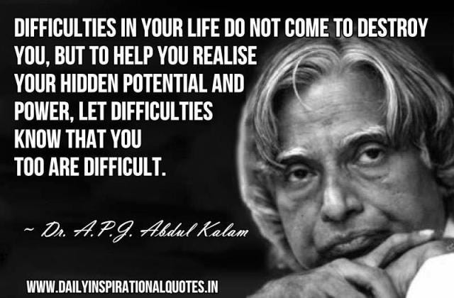 Quote by APJ Abdul Kalam