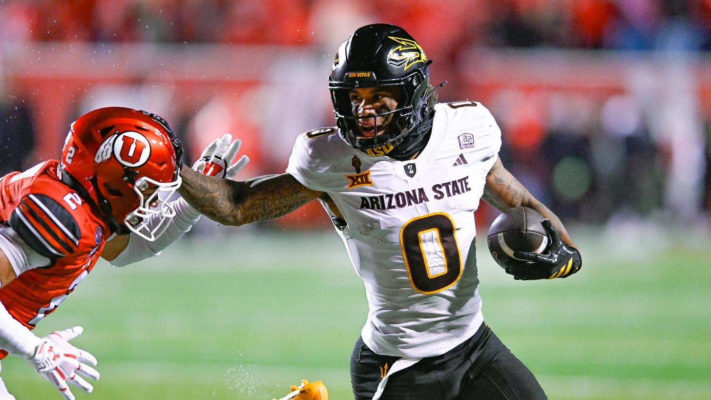 Jordyn Tyson - Arizona State Sun Devils Wide Receiver - ESPN