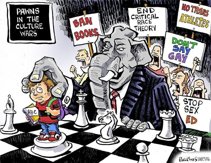 Hands on Wisconsin: School children are pawns in the culture wars Hands on Wisconsin: School children are pawns in the culture wars