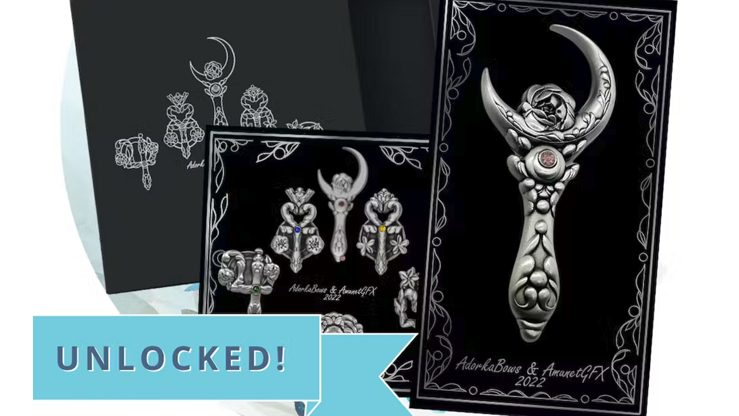 Guardian Planet Crystal Pin Set