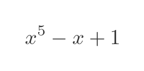 Unsolvable algebraic numbers