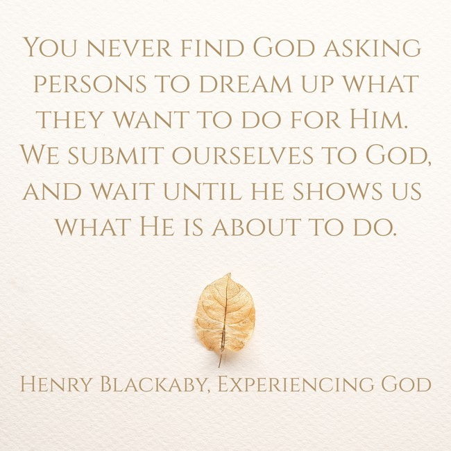 Who's vision are you chasing?