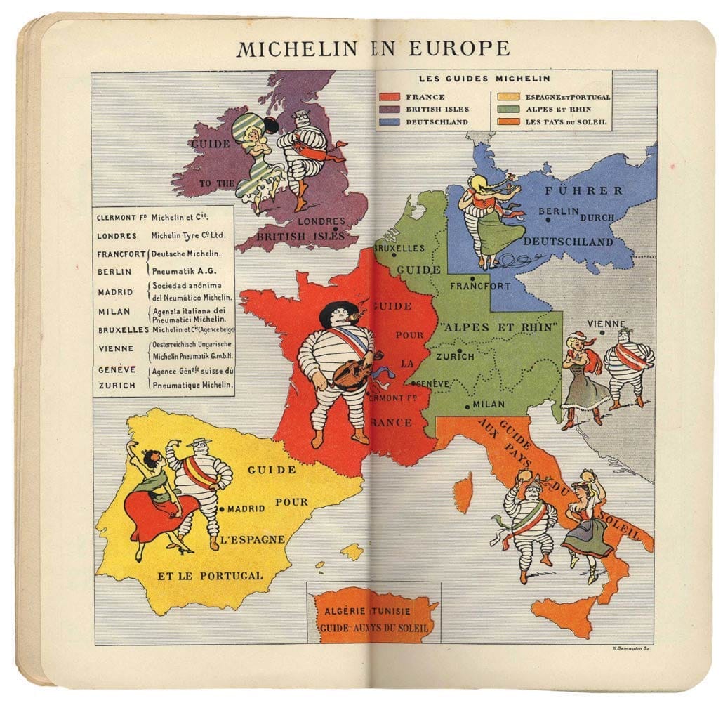 an image of the original michelin guide an image of the original michelin guide