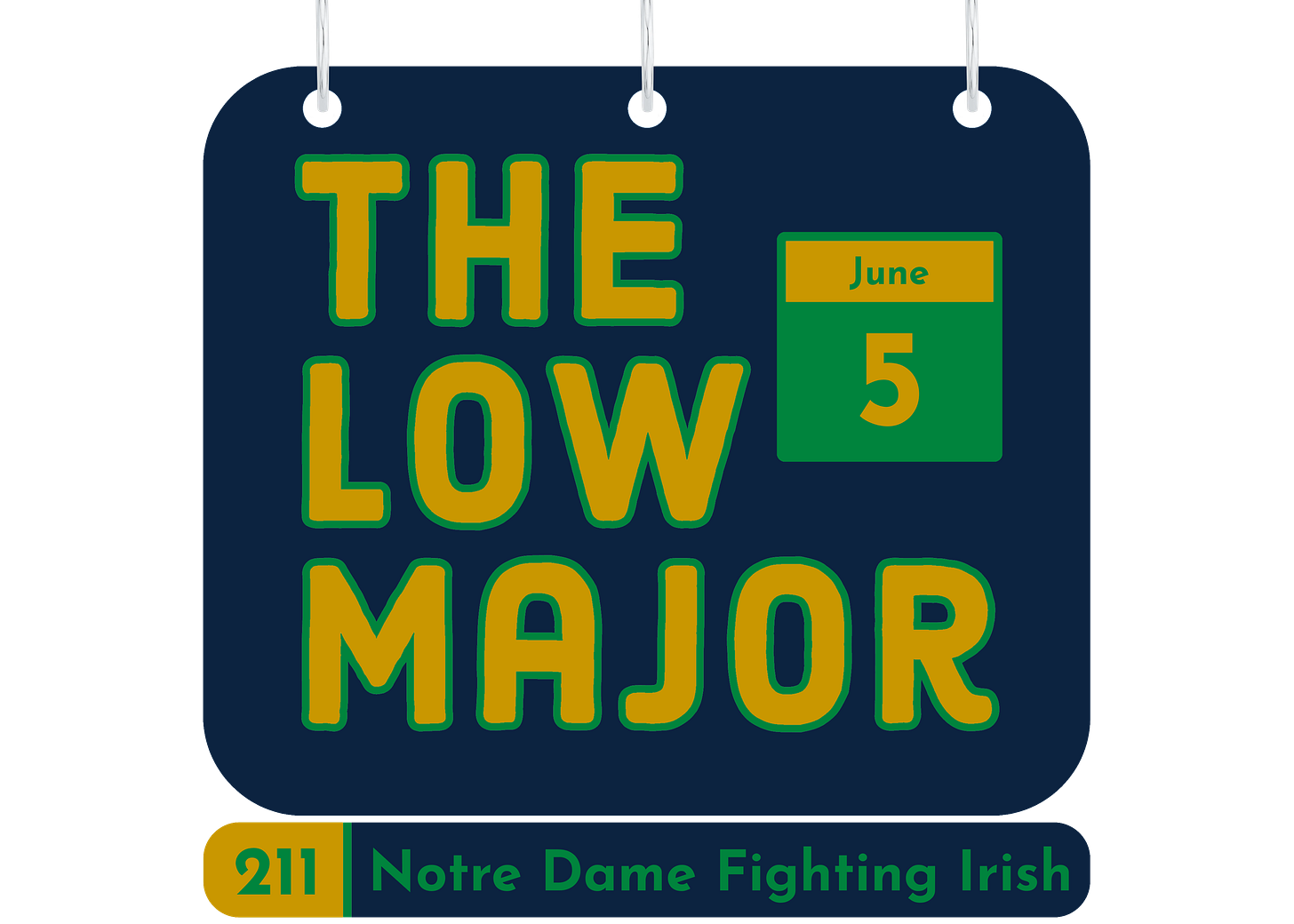Name-a-Day Calendar Notre Dame logo