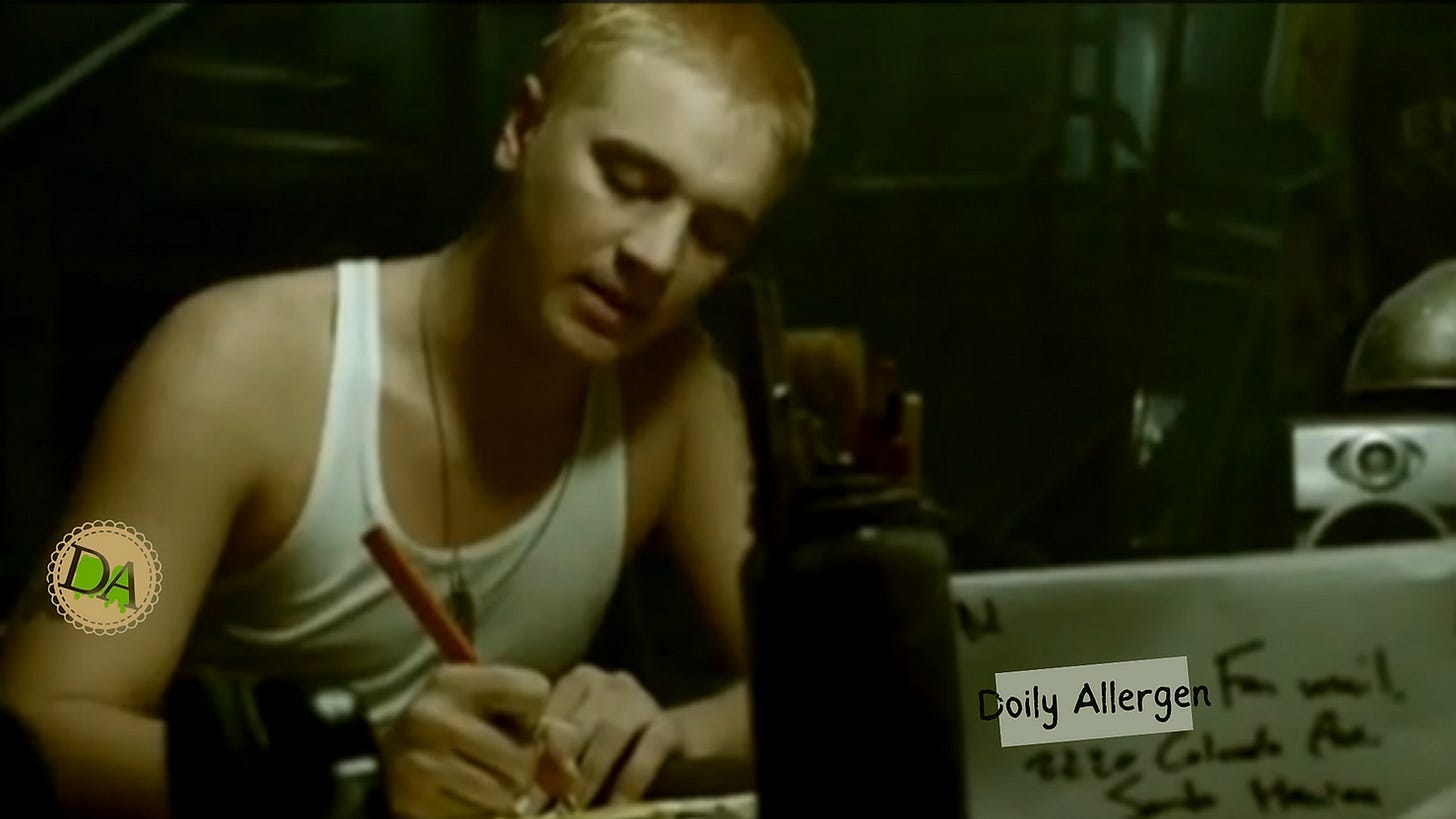 dan writing to doily allergen