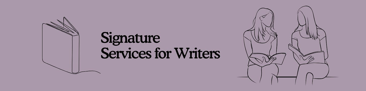 Signature Services for Writers