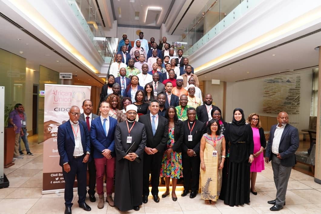 Participants in the General Assembly of the African Union Interfaith Dialogue, Windhoek, Namibia, 6 November 2025.