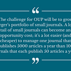 OUP acquires Karger's long tail