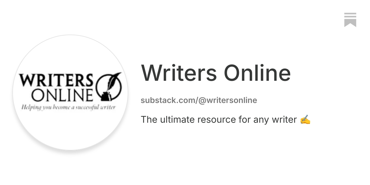 Writers Online | Substack