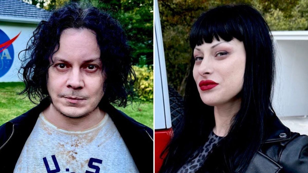 Photo of Jack White and Olivia Jean Photo of Jack White and Olivia Jean