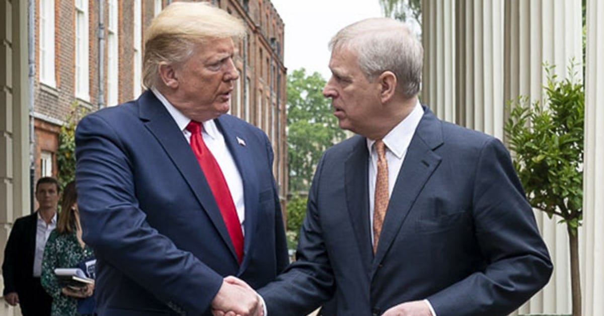 Photos contradict Trump's claim not to know Prince Andrew | Andrew  Mountbatten-Windsor | The Guardian