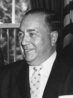 Photo of Richard J. Daley by Abbie Rowe (White House photographer), Public domain, via Wikimedia Commons
