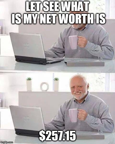 net worth harold - Imgflip