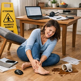 Smart working e infortunio domestico: il diritto non può restare in ufficio. La pronuncia del giudice del lavoro di Padova