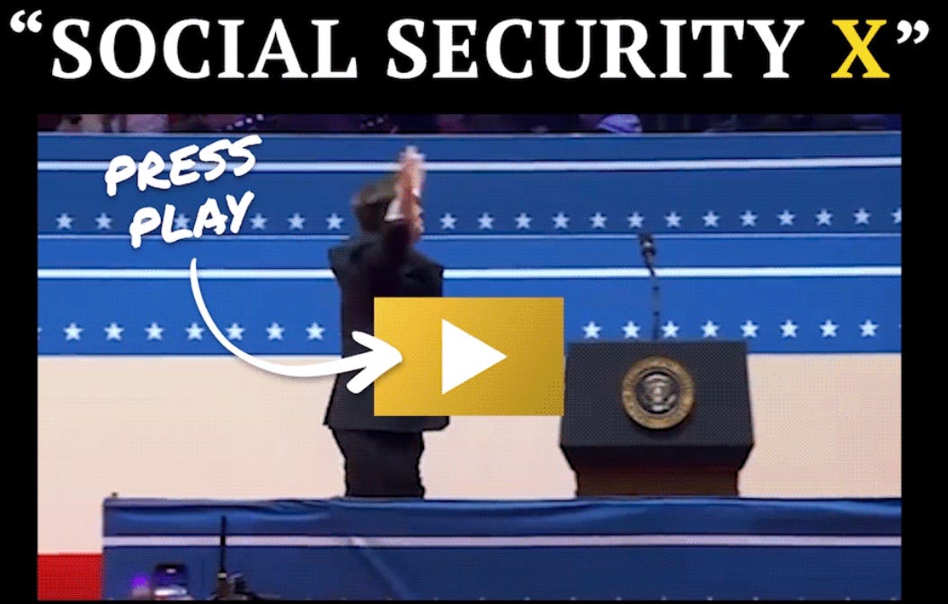 Social Security X Investment Opportunity Social Security X Investment Opportunity