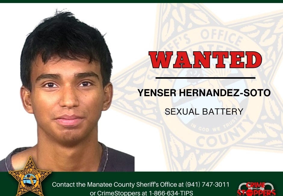 Manatee County Authorities Search for Sexual Battery Suspect