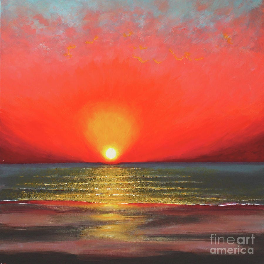 New Dawn New Day Painting by Sandra Francis - Pixels