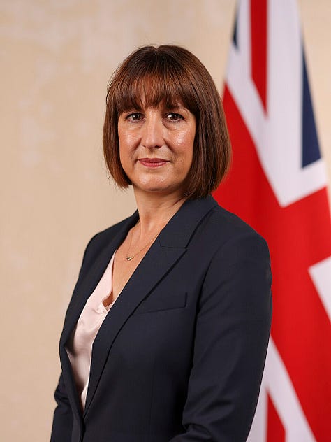 Official portraits of Shabana Mahmood, Rachel Reeves, and Lucy Powell.