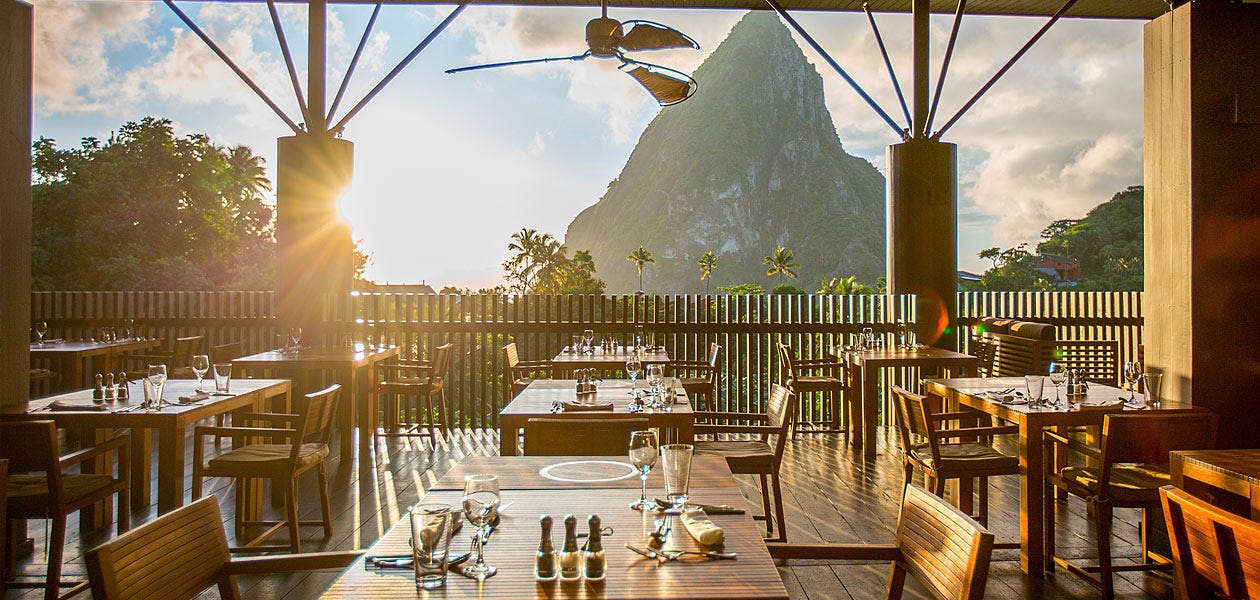 Rabot Restaurant | Restaurants in St Lucia | Hotel Chocolat