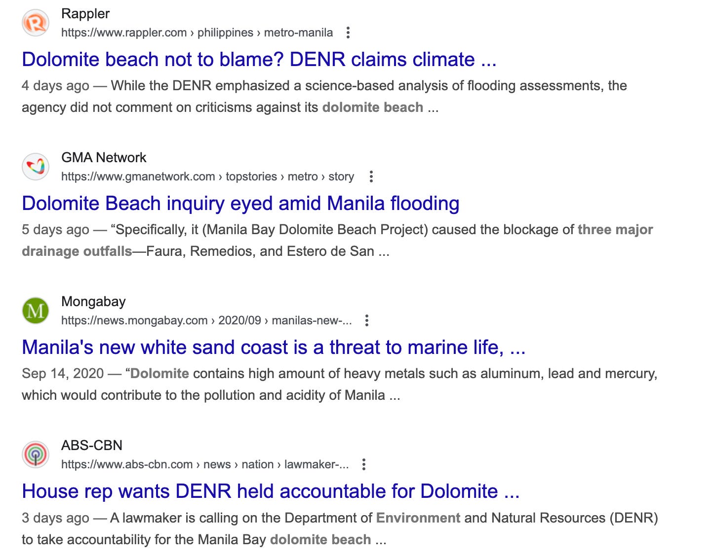 Dolomite Manila Bay reclamation Duterte DENR health hazards environmental hazards. Buhay Copywriter Regina Peralta Dolomite Manila Bay reclamation Duterte DENR health hazards environmental hazards. Buhay Copywriter Regina Peralta