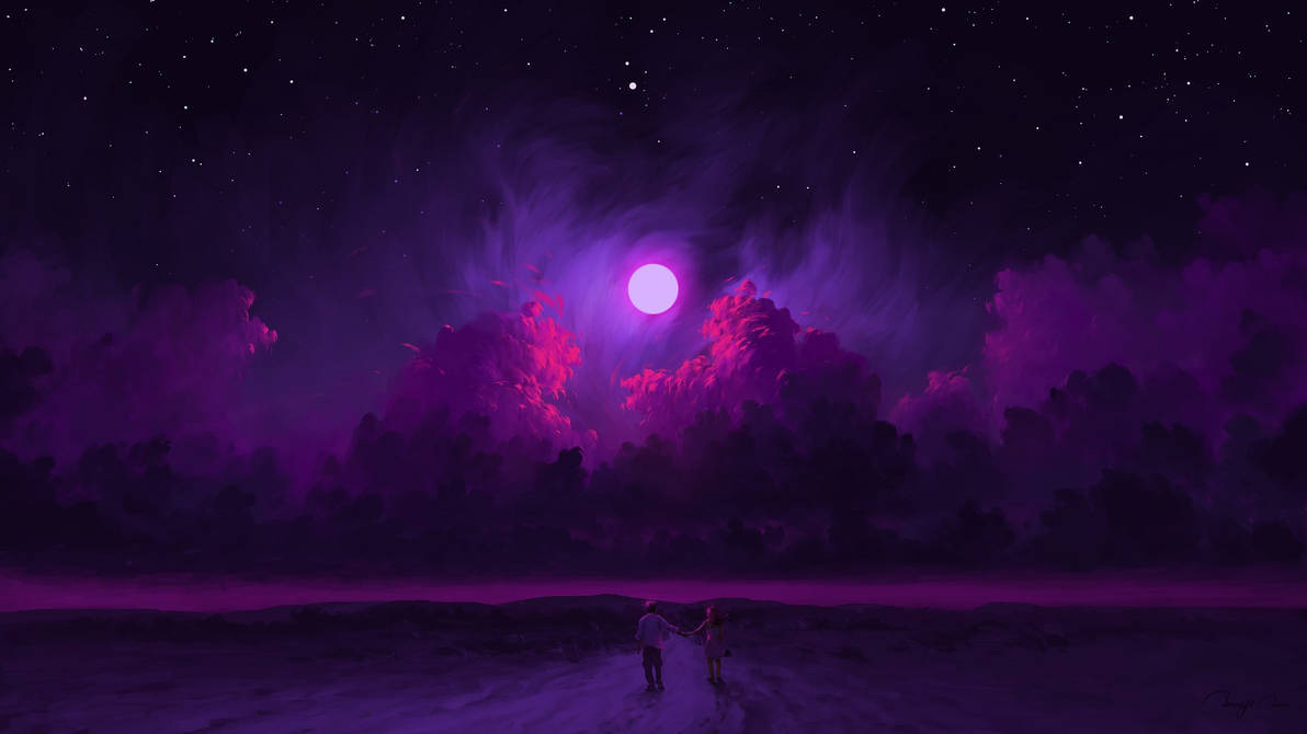 Lit Up Sky