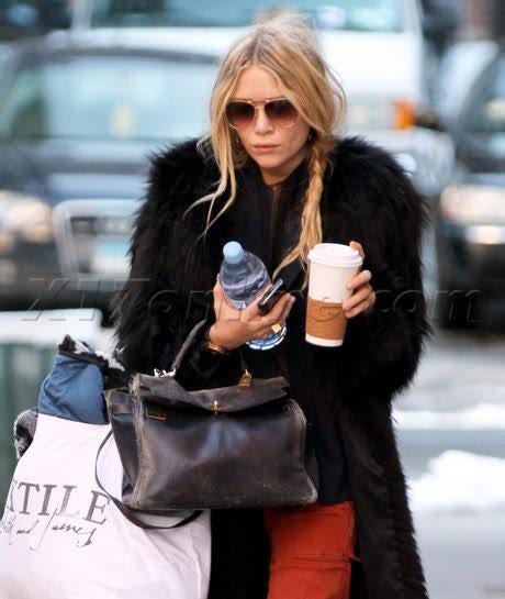 I don't think about Mary Kate Olsen a lot, but I think about her iconic  beat up Birkin often 🙃 : r/handbags