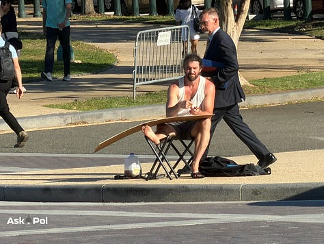 The US Capitol was lively — with parties, protestors and foreign presidents — the last day the House was in session through the November elections.
