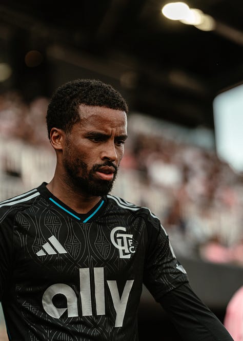 Charlotte players walk out during Inter Miami CF vs. Charlotte FC, March 9