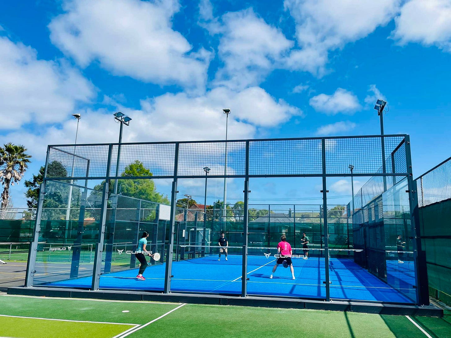Padel Court Construction New Zealand | Portico Sport