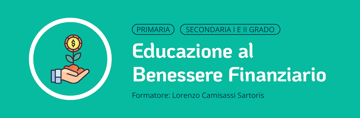 Corso educazione al benessere finanziario