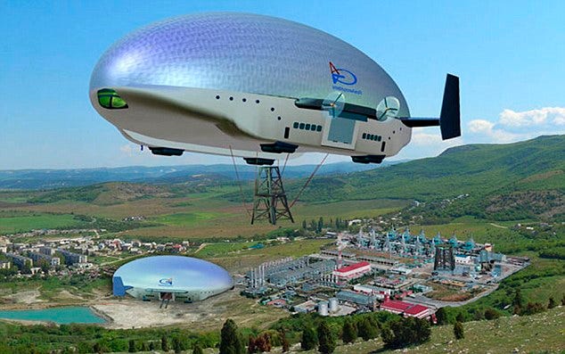 Russia's military to unveil Atlant airships capable of ...
