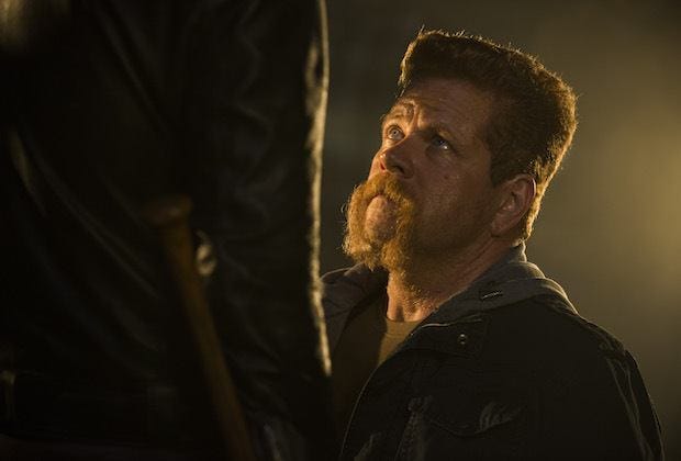 abraham slammed on walking dead by negan lucille abraham slammed on walking dead by negan lucille
