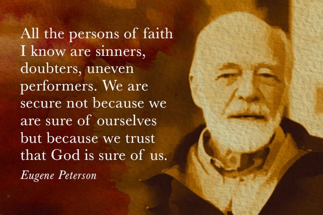 An Indelible Collection of Eugene Peterson Quotes