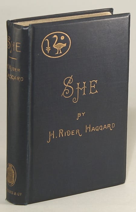 She: A History of Adventure - Wikipedia
